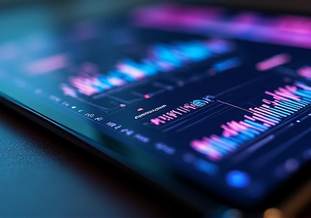 Advanced AI dashboard showing retail trends